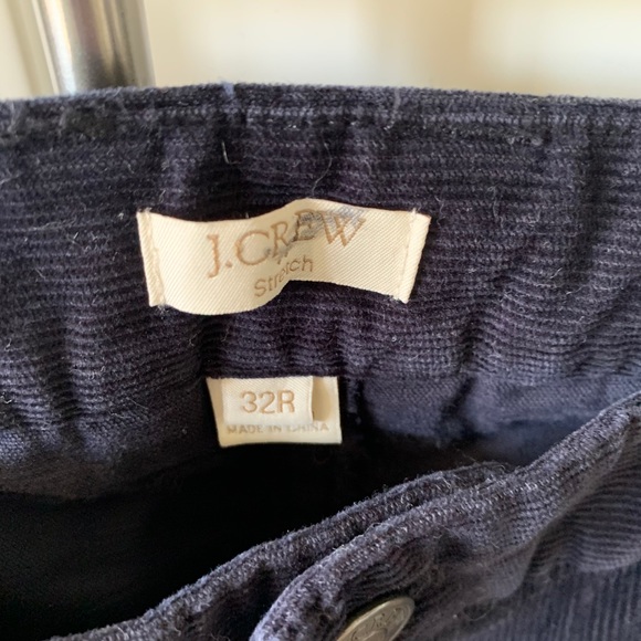 Jcrew navy corduroy pants slacks 32R - Picture 14 of 15